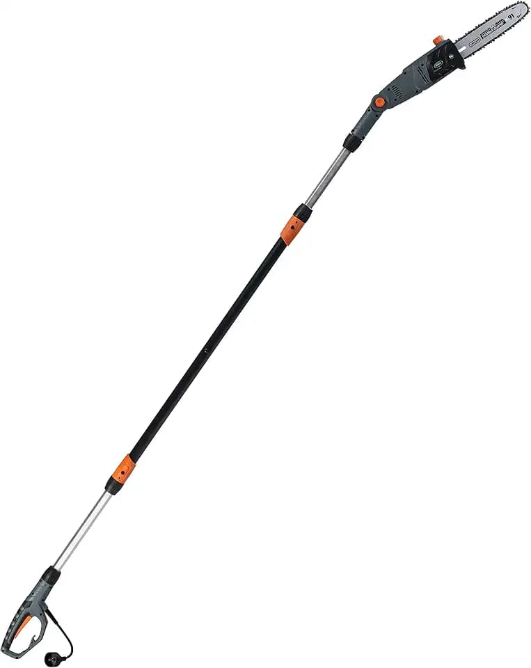 Scotts PS45010S 10-Inch 8-Amp Corded Pole Saw with Adjustable Head