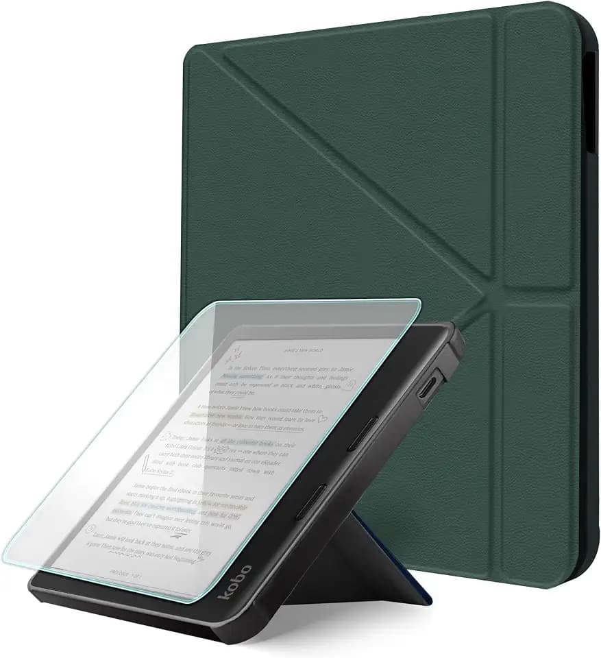 Case for 7" Kobo Libra Colour/Libra 2 with a Screen Protector