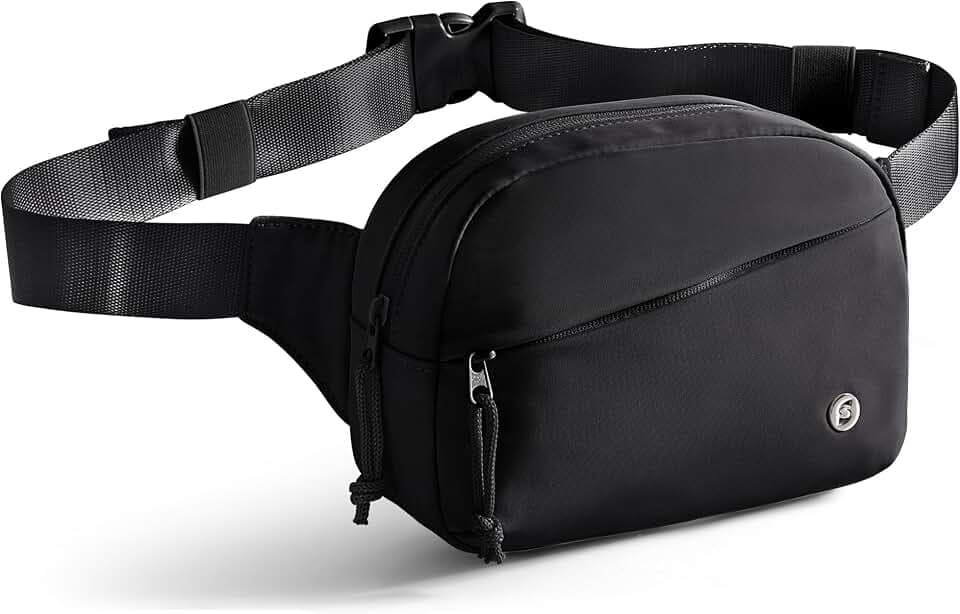 Smasrob Fanny Pack for Women, Crossbody Sling Bag Waist Bag with Pockets