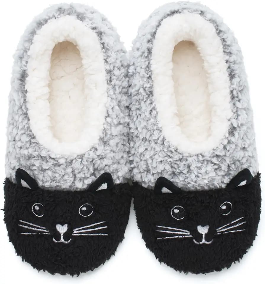The Metluks Cute Animal Slippers for Women and Kids, Non Slip Slipper Socks