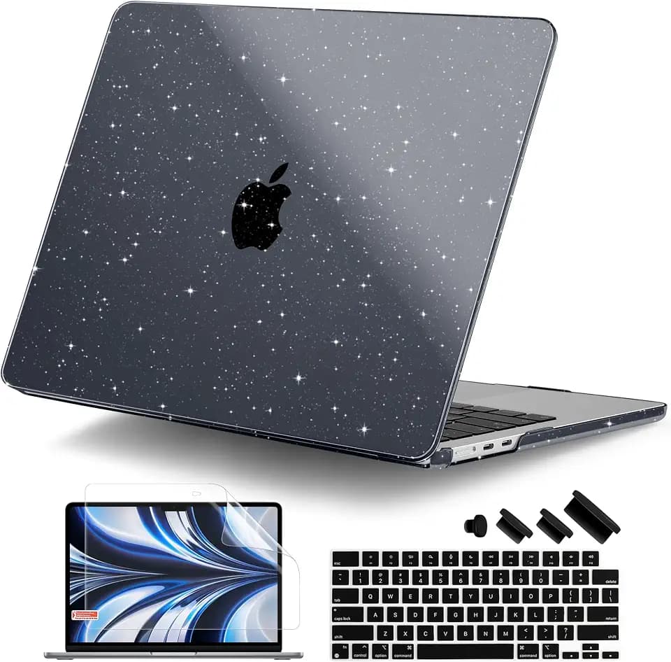 DONGKE Compatible with MacBook Air 13 inch Case M5 2026 M4 M3 M2 2025-2022