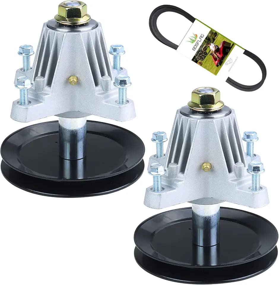 2 Pack 918-06991 Spindle with 954-04060C for Huskee LT4200 Decks