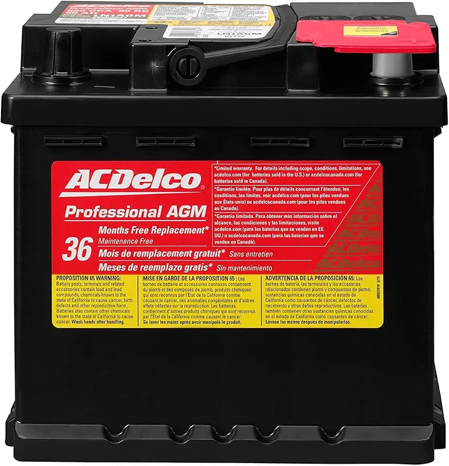 ACDelco Gold LN1AGM 36 Month Warranty AGM BCI Group LN1 Battery