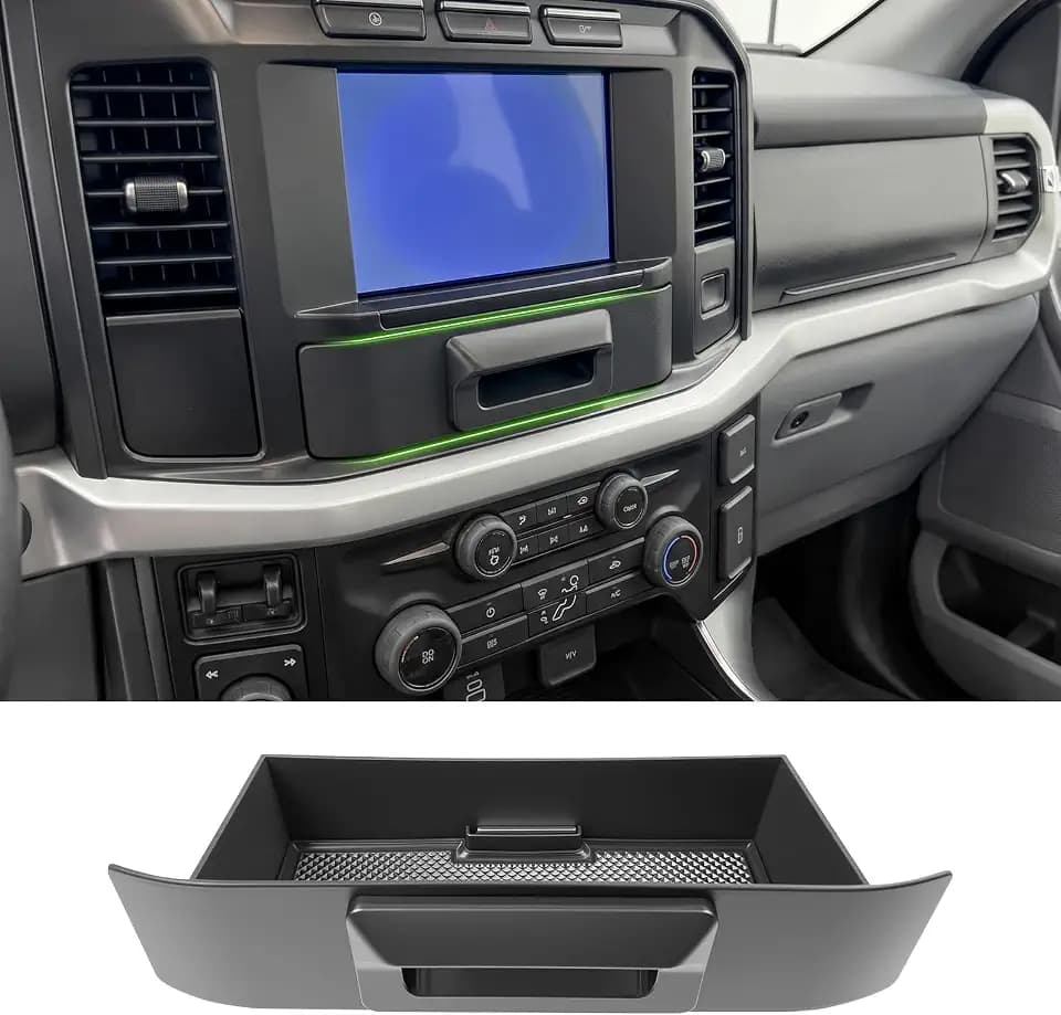 Drawer Organizer for 2023-2026 Ford F250-F550 Super Duty XL 8-Inch Screen