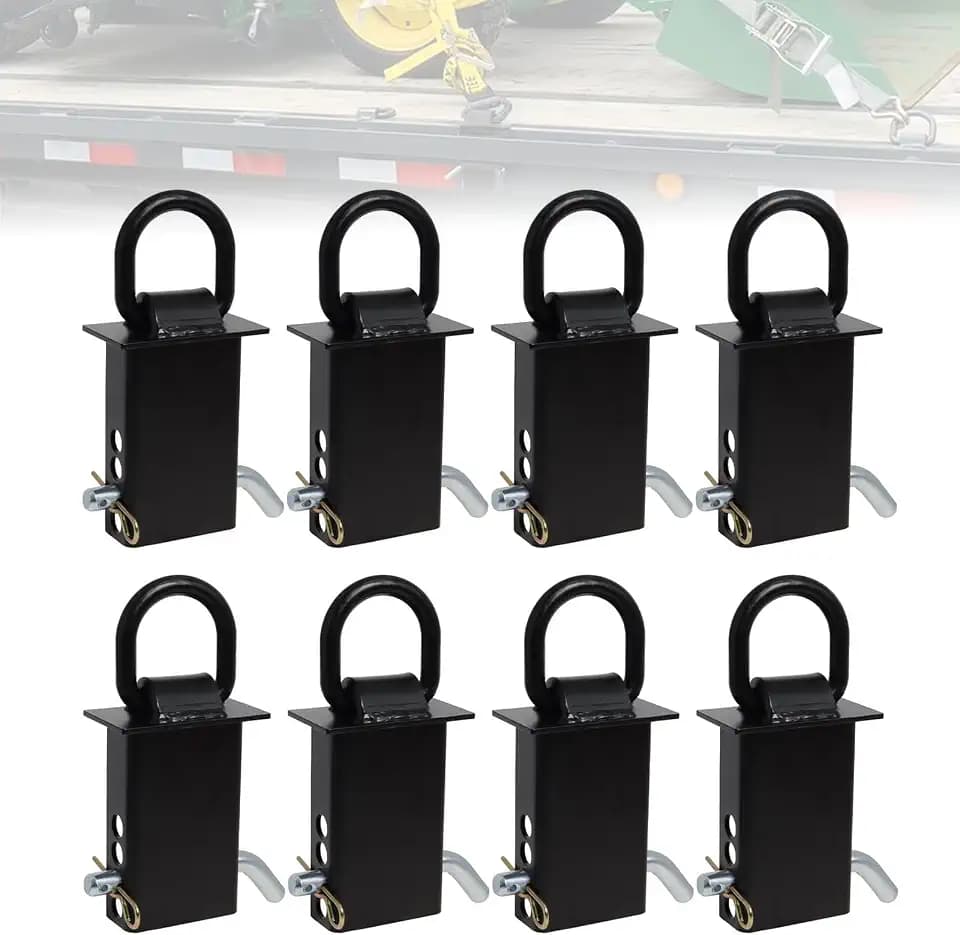 Trailer Stake Pocket D Ring 16200lbs Heavy Duty Removable Adjustable D-ring