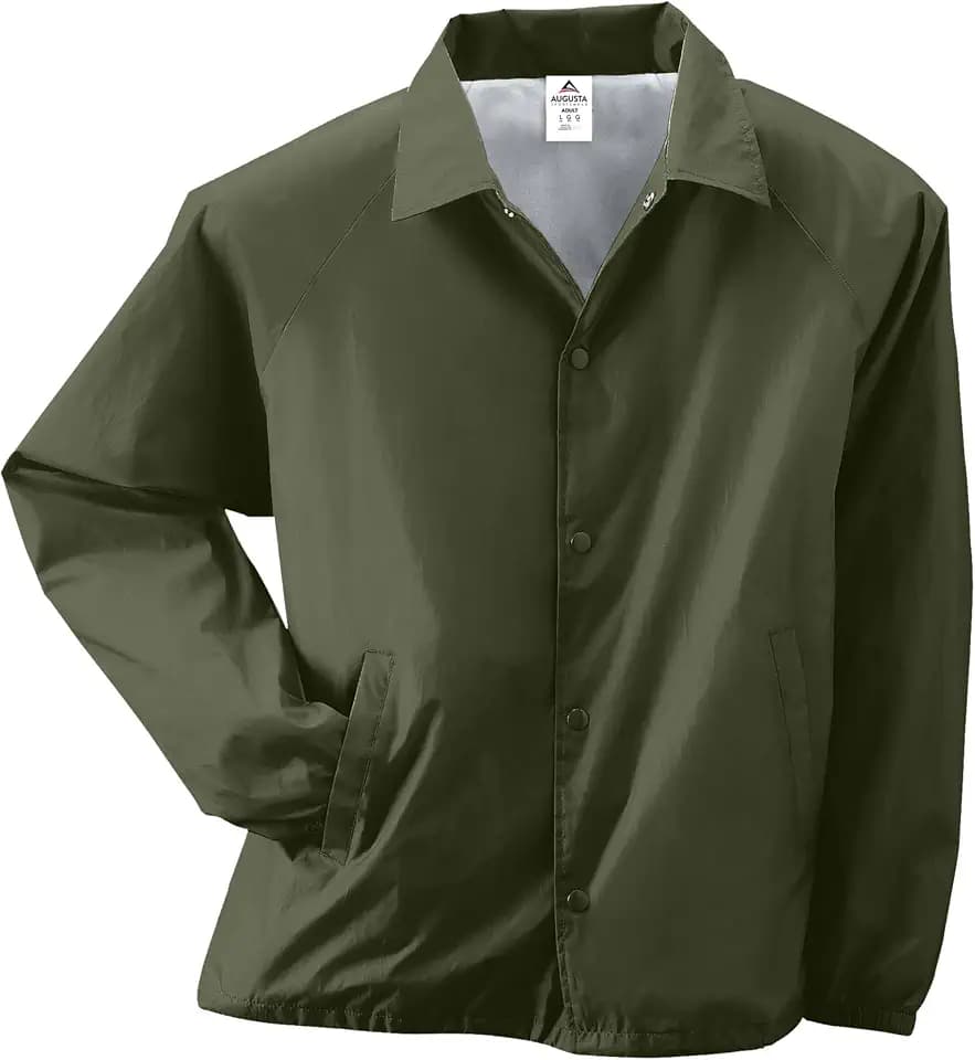 Augusta Sportswear mens Nylon Coach's Jacket/Lined