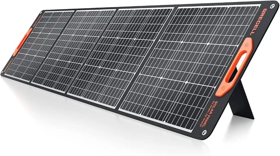200W Portable Solar Panel for Power Station Generator, Ultra Light Flexible