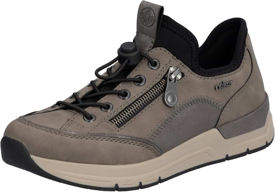Rieker Sneaker Weite F grau