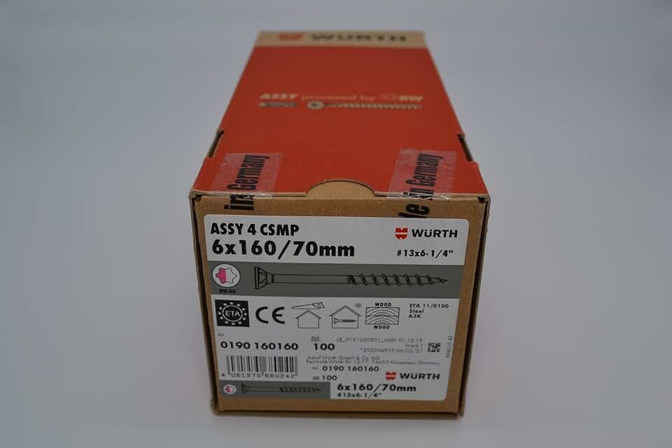 ASSY 4 CSMP Stahl verzinkt TG Senkfrästasche RW, SHR-SEKPF-FRT-HO-RW20-(A3K)-6X160/70