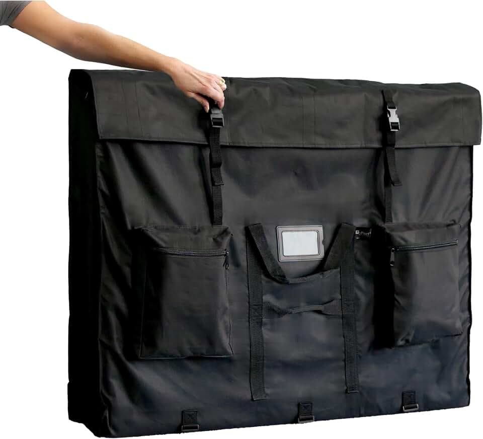 X-Port Professional Expandable Art Portfolio Case (32" x 42") Oversized for Art, Foam Boards, Marketing Displays, Trial Exhibits, Advertising Signage, Product Samples, or Flat Screen TV's/Monitors