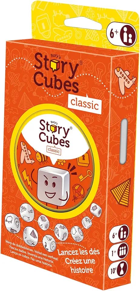 Zygomatic Rory's Story Cubes Classic Edition 2021 | Gesellschaftsspiel | ab 6 Jahren | 1 Spieler und älter | 10 Minuten, Mehrfarbig