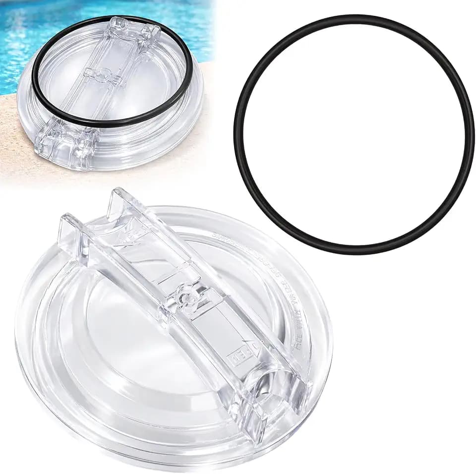 Podoy SPX3100D Pool Pump Lid, SPX3120AAZ 7 Inch Strainer Cover with O-Ring