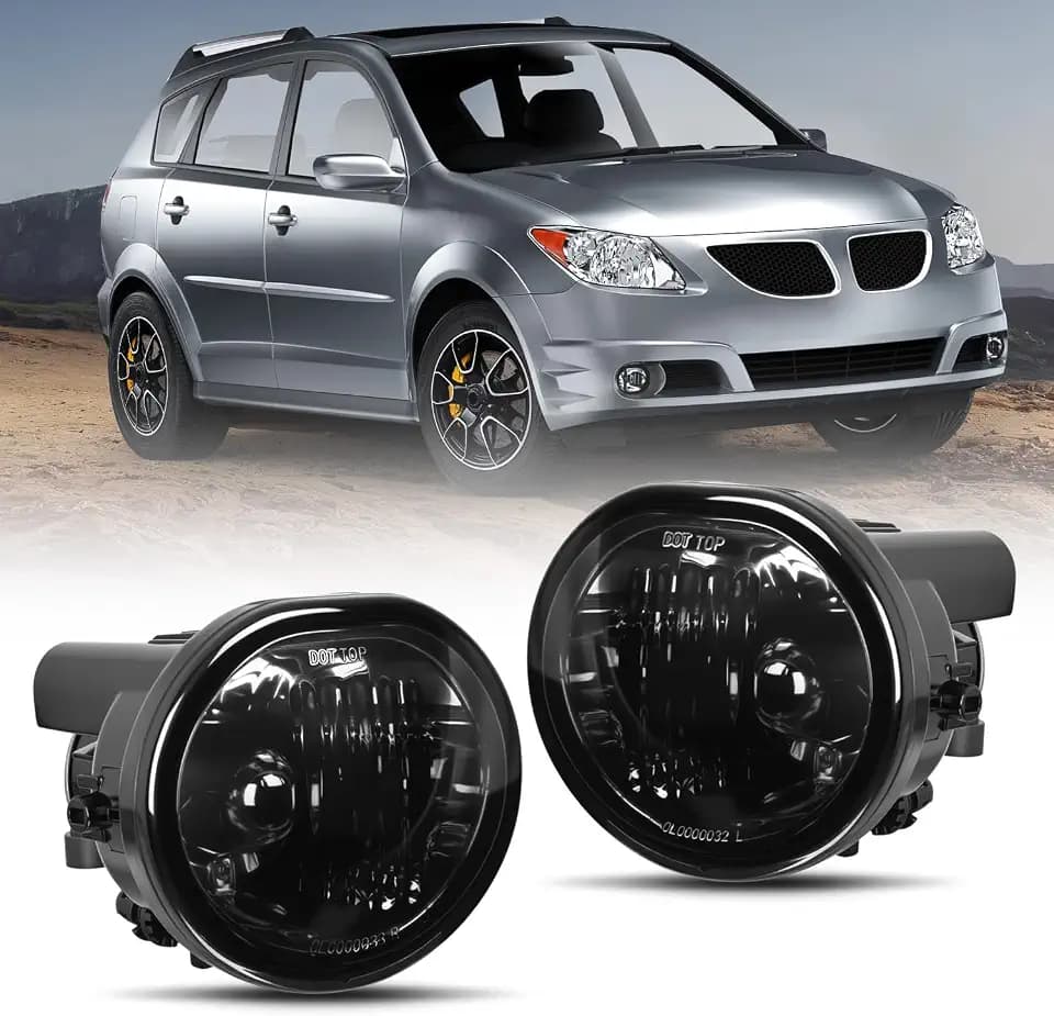 Nilight Fog Lights Assembly for 2003 2004 2005 2006 2007 2008 Toyota Matrix