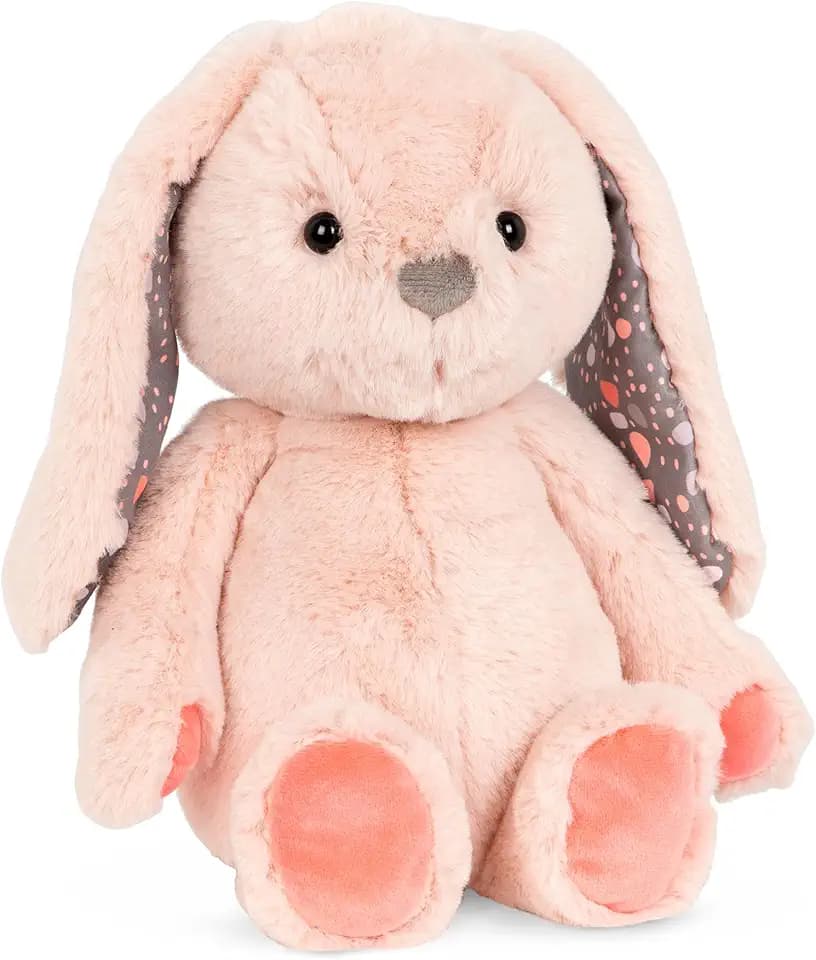 B. toys Happyhues Butterscotch Bunny Stuffed Animal, 12-Inch, Beige Bunny