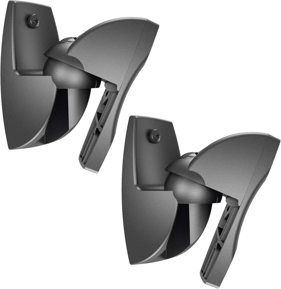 Vogel's VLB 500 Wandhalterung für HiFi/Surround-Lautsprecher, Schwarz, 2X