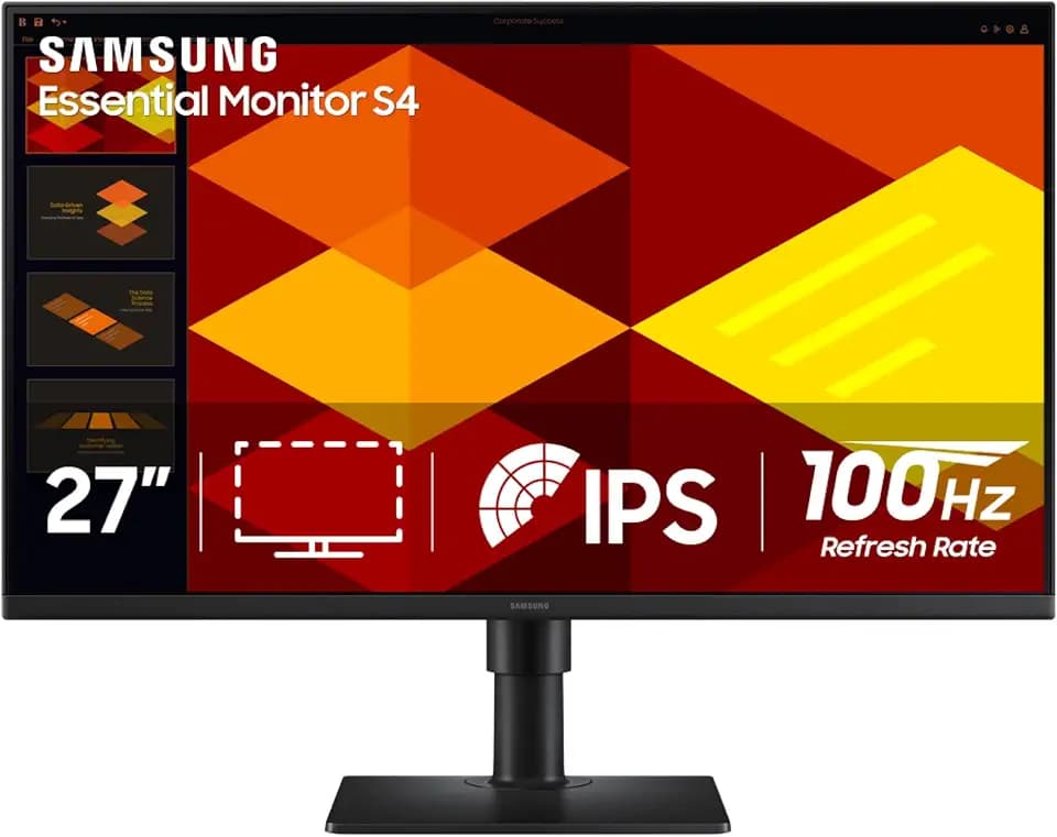 Samsung 27” (S40GD) Borderless Business Monitor with IPS Panel