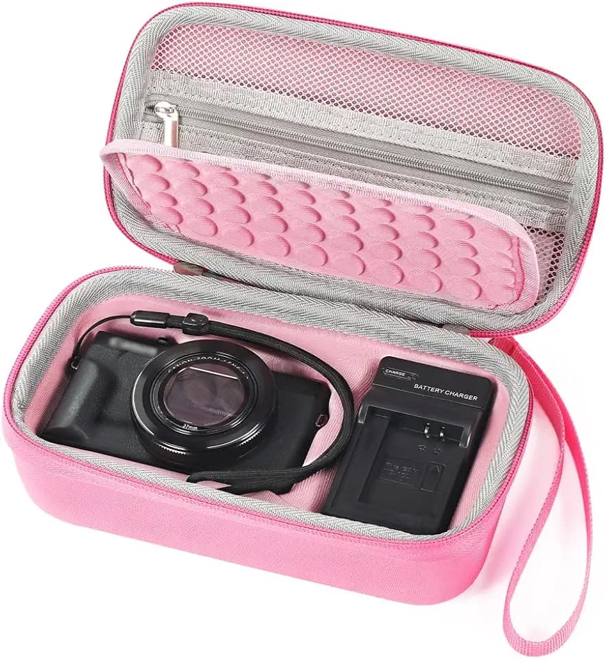 Hard Digital Camera Case for Canon G7X Mark III/II, Travel Bag