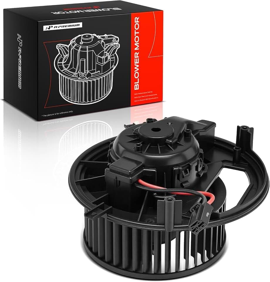 A-Premium Front HVAC Heater Blower Motor, Replace# 5Q1819021, 5Q1819021B