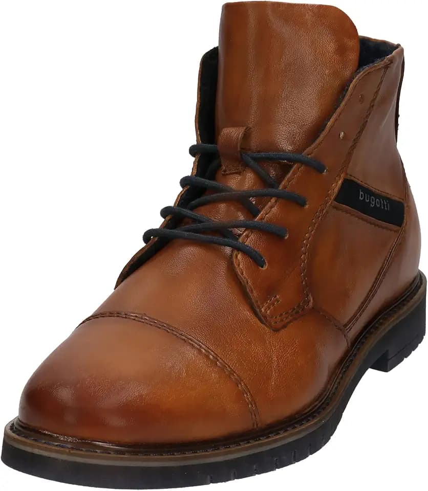bugatti Herren Schnürstiefel, Männer Stiefel Kaltfutter