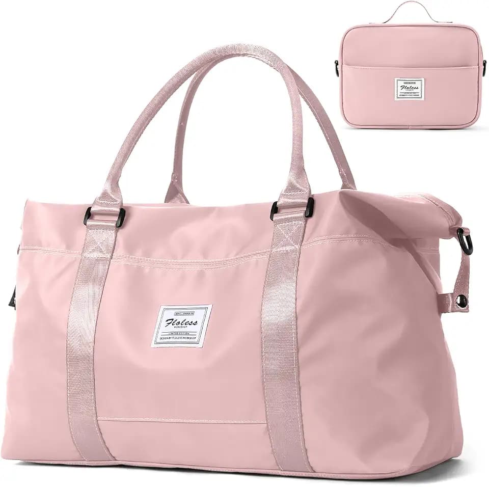 Travel Duffel Bag, Carry On Overnight Weekender Bags for Women