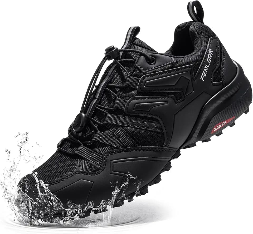 Fenlern Herren Trailrunning Schuhe Wasserdicht Wanderschuhe Sneakers