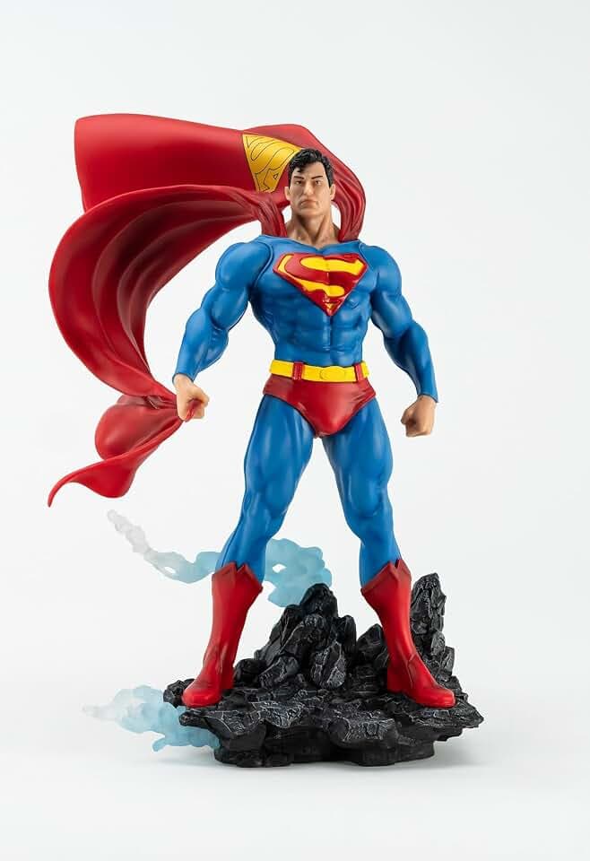 DC Heroes: Superman (Klassische Version) Vorschau, Exklusive Statue im Maßstab 1:8