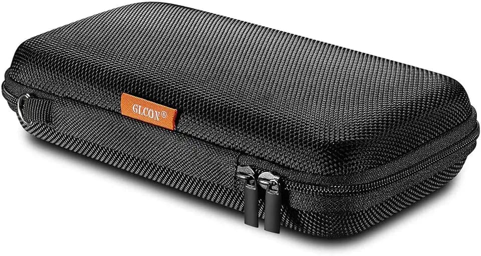 Hard EVA Protective Case, Portable Carrying Bag with Mesh Pocket,Black