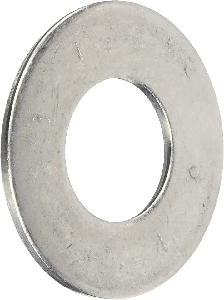 USS Washer, 316 Stainless Steel, 1-1/2" Screw Size, 1.625" ID, 3.5" OD