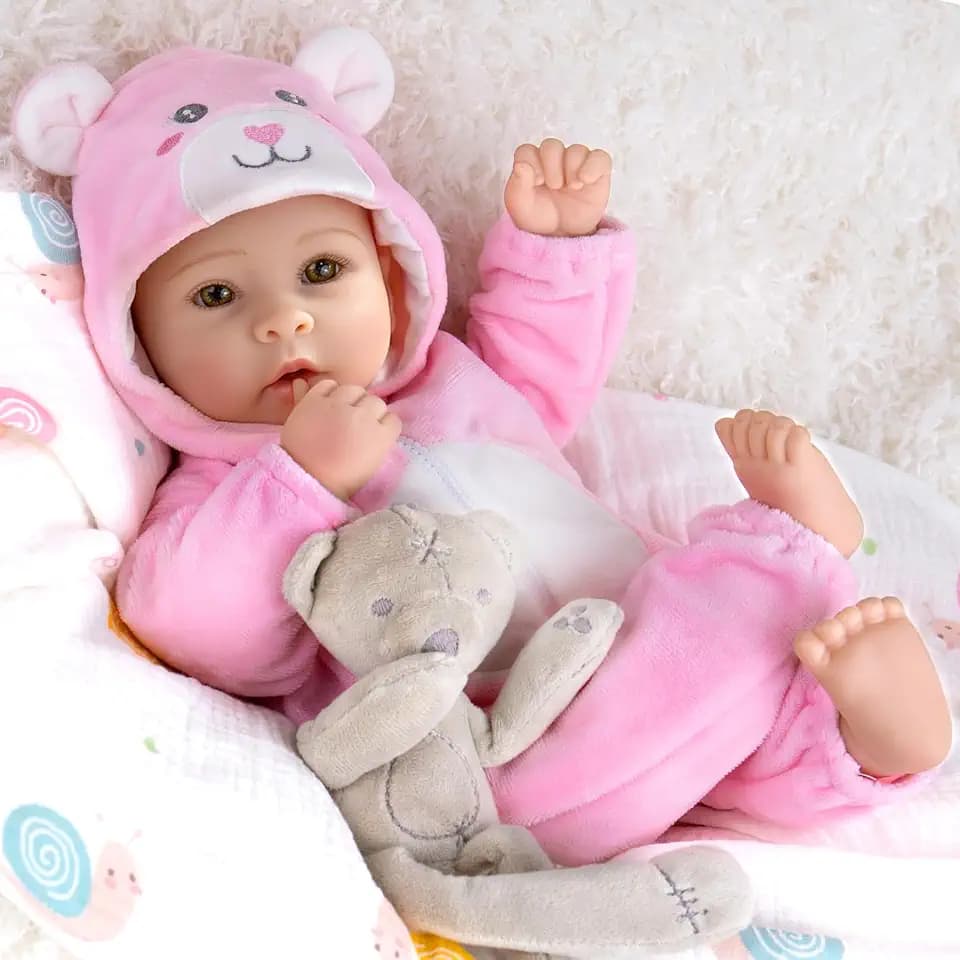 Aori Baby Dolls, Lifelike Soft Body Baby Girl