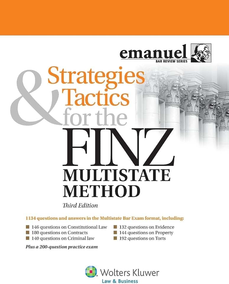 Strategies & Tactics for the Finz Multistate Method (Emmanuel Bar Review)
