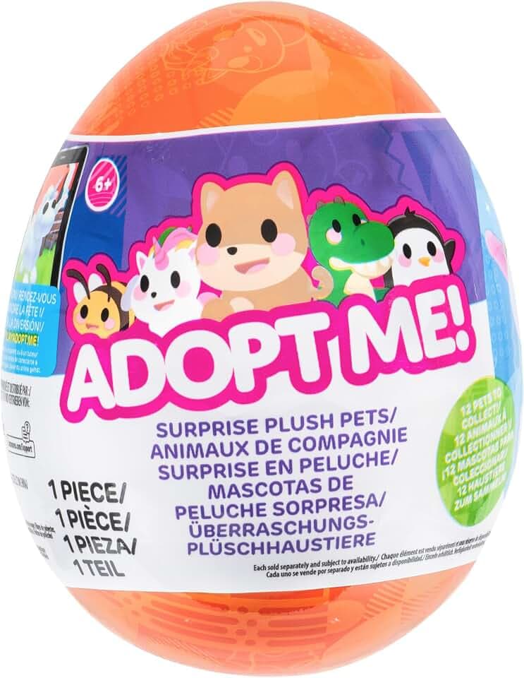 Adopt Me - Little Plush (Surprise Plush Pets) S4, Orange