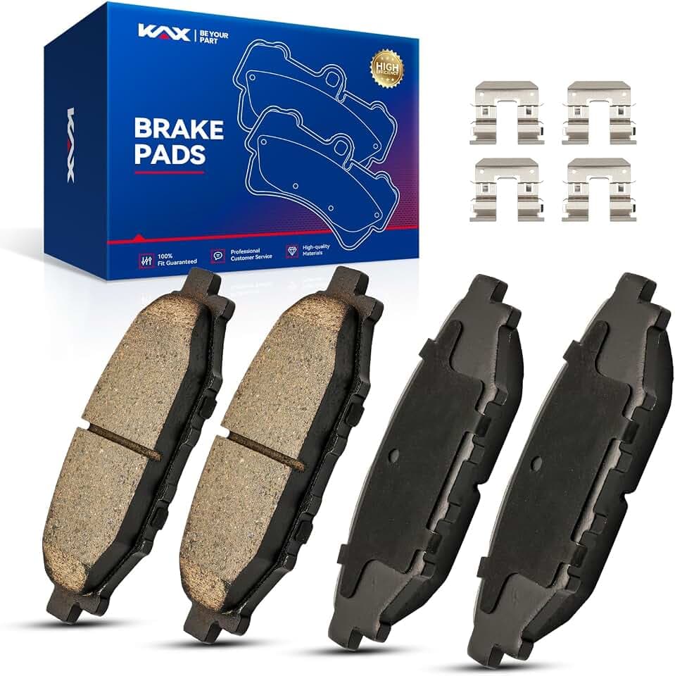 KAX Ceramic Brake Pads Rear for Subaru, Scion - Forester, Crosstrek,Outback