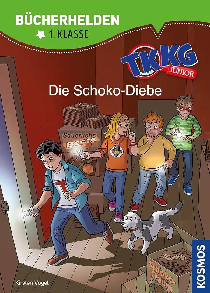 TKKG Junior, Bücherhelden 1. Klasse, Die Schoko-Diebe: Erstleser Kinder ab 6 Jahre