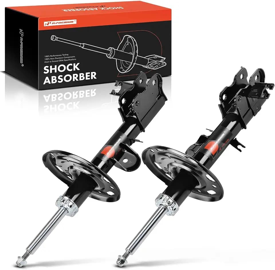 A-Premium Front Bare Struts w/o Coil Spring, Set of 2
