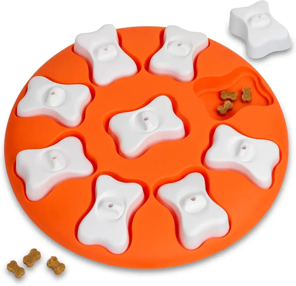 Outward Hound Nina Ottosson Dog Smart Dog Toy Treat Puzzle, Enrichment, 11"