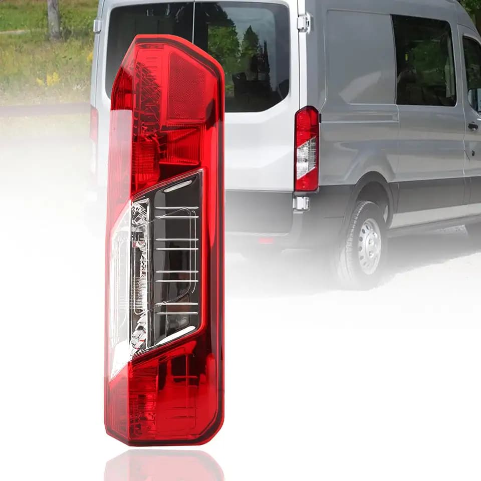Tail Light For Ford Transit T150 250 350 350HD 2015-2025 Rear Lamp Taillight Without Bulb and Harness (Right Passenger Side)