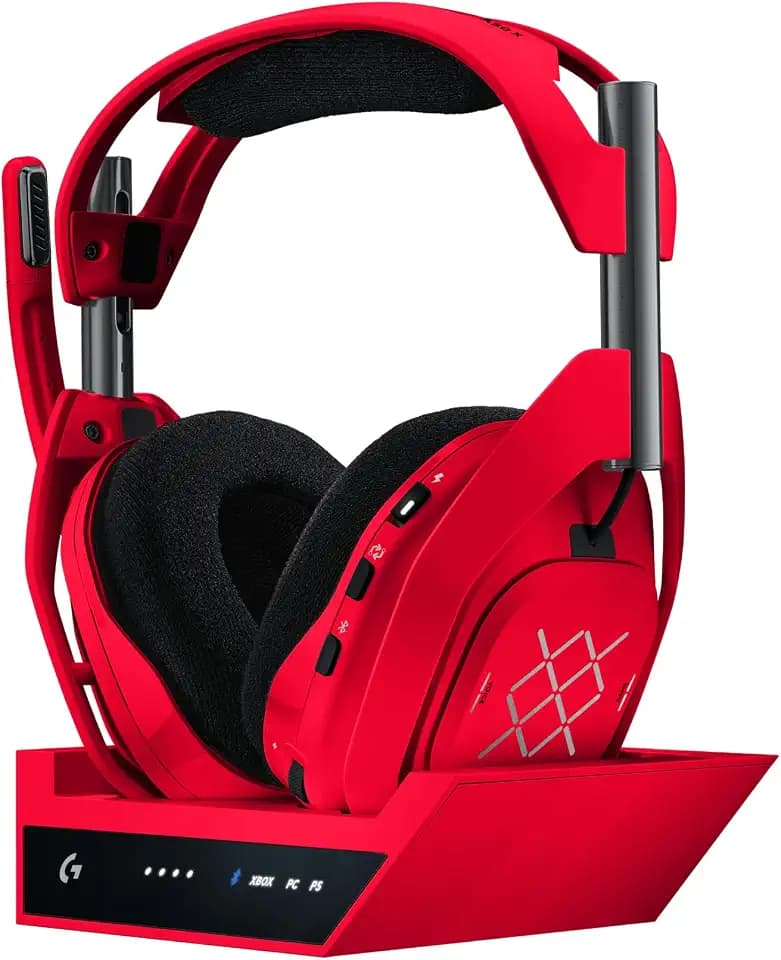 Logitech G Astro A50 X Lightspeed, Kabelloses Gaming-Headset + Basisstation