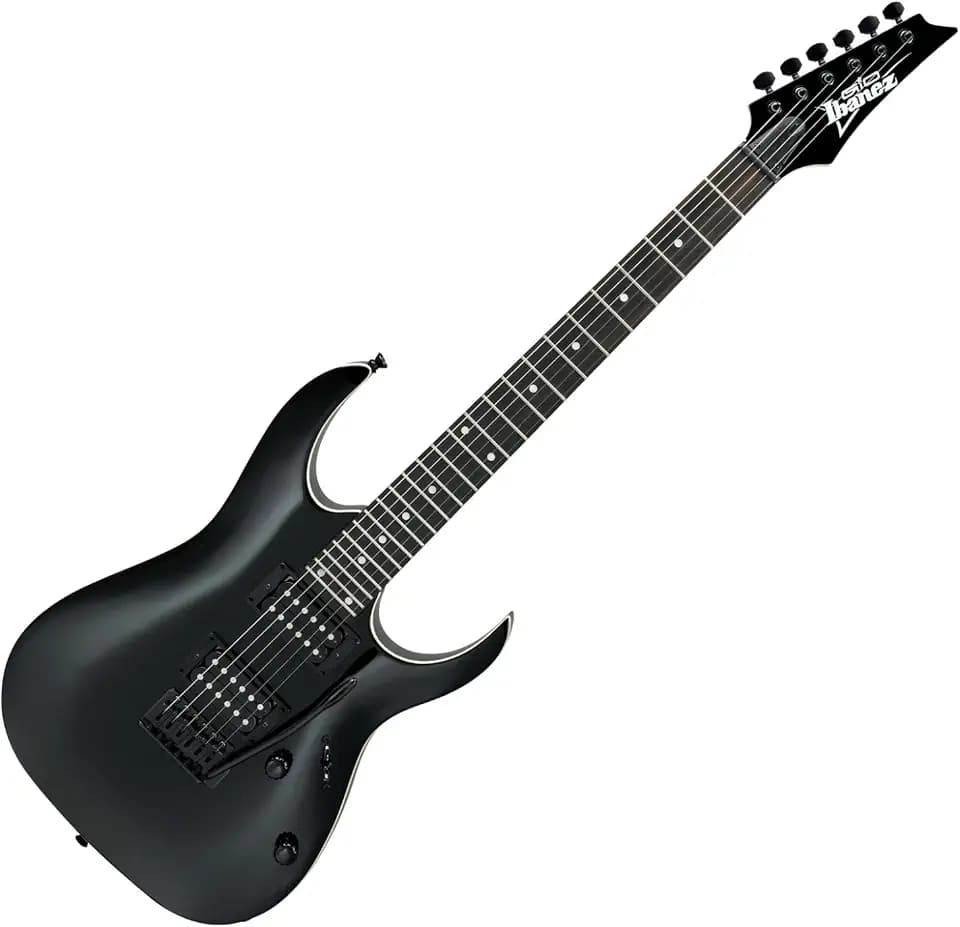 Ibanez GRGA 6-String Solid-Body Electric Guitar, Right, Black Night, Full