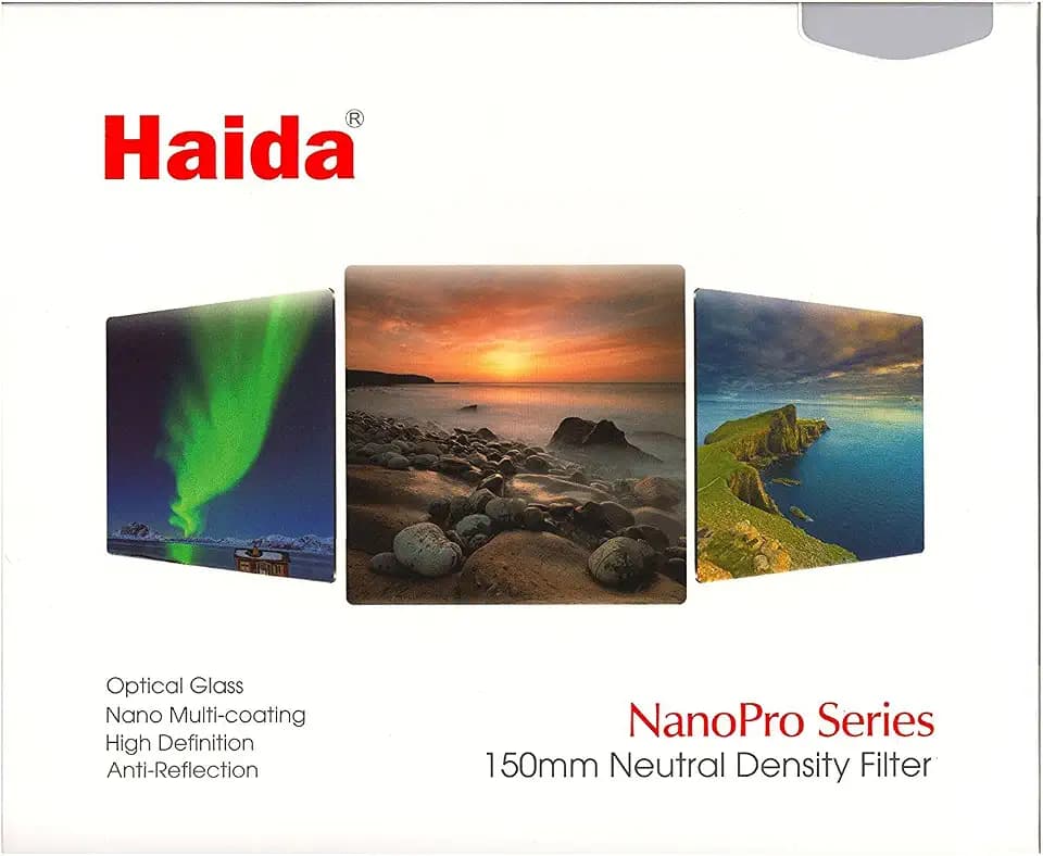 Haida NanoPro 150mm MC Neutral Density ND16 ND 1.2 Optical Glass Filter 150 4 Stop HD3323