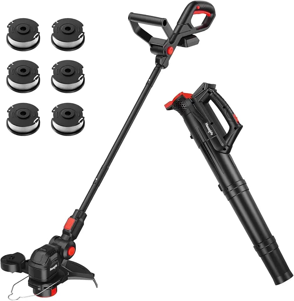 Cordless Weed Eater & Blower Combo Compatible with Milwaukee M18 Battery