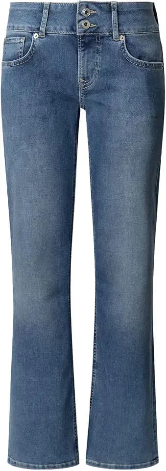 Pepe Jeans Damen Jeans Straight Jeans Lw Venus