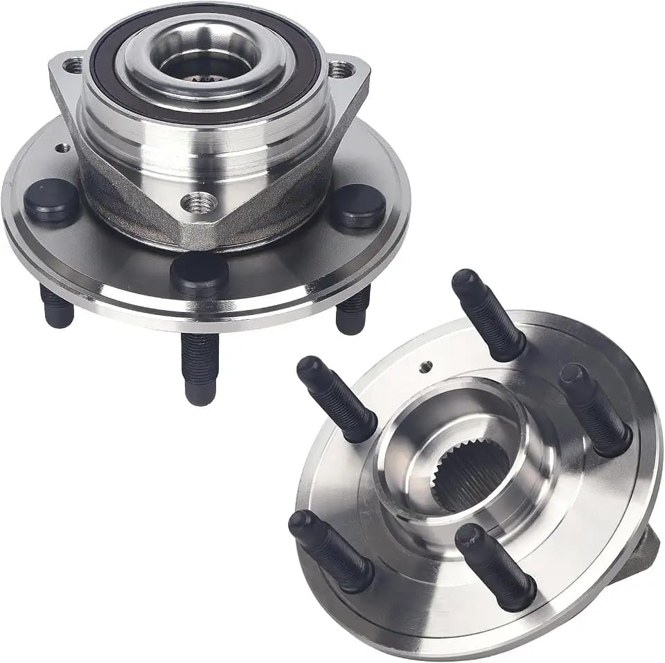 513286 Pair 2 Front Wheel Hub and Bearing Assembly for 2009-2020 Dodge Journey