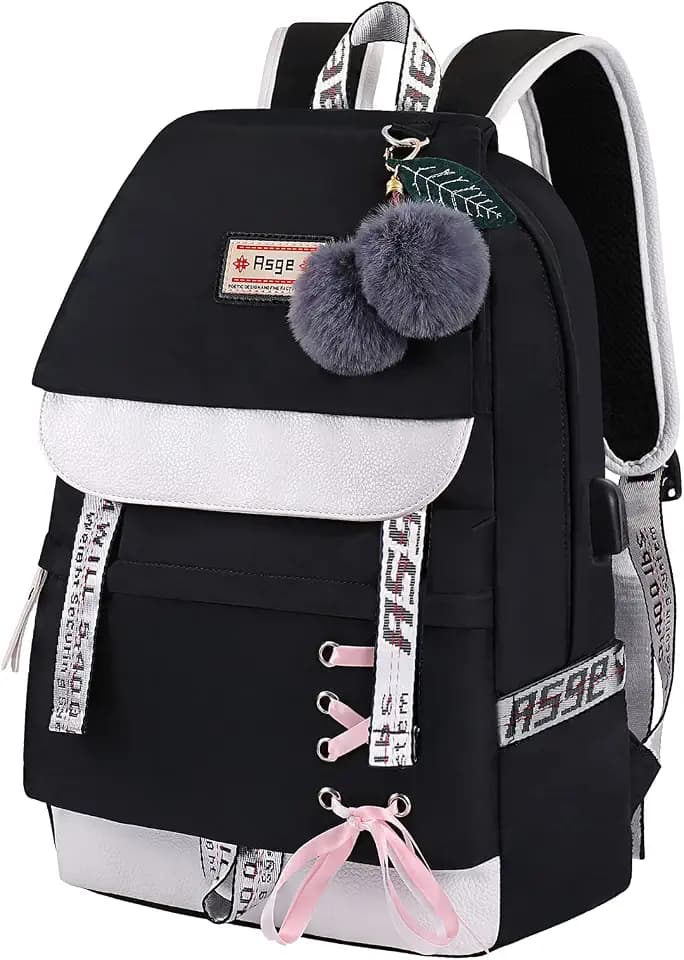 Asge Backpacks for Girls Kids Backpack for School Bookbag for Women Children Back Pack