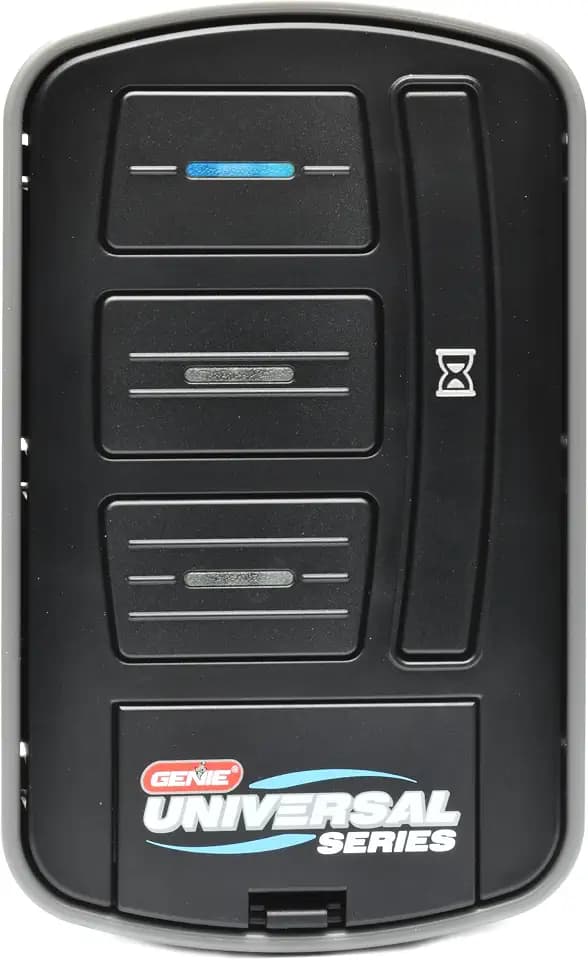 Genie GUWWC-R Universal Garage Door Opener Wireless Wall Console, Compatible with LiftMaster, Chamberlain, Genie, Overhead Door, For Use up to 3 Garage Doors,Black
