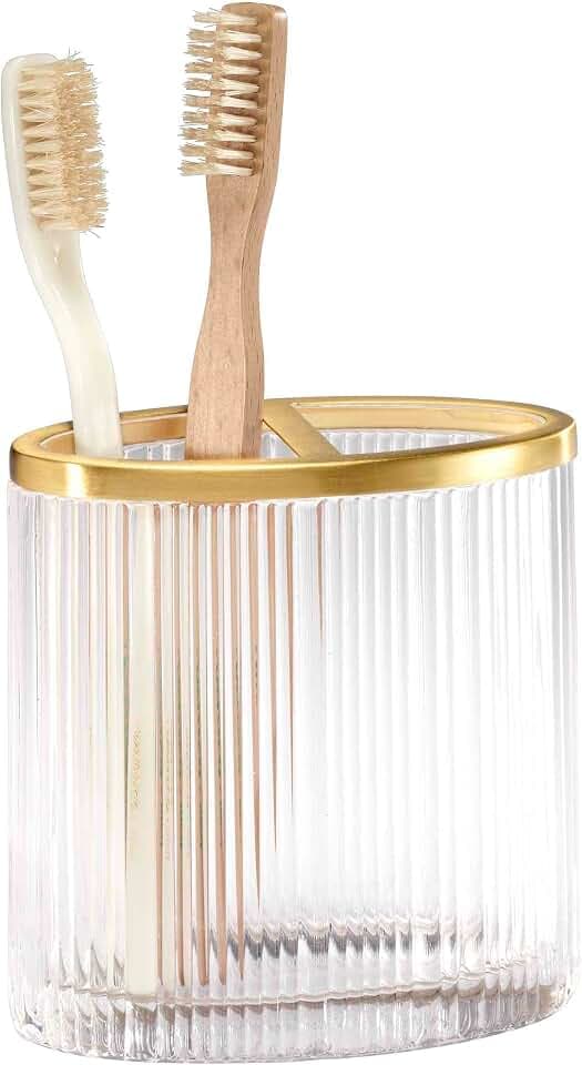 Nicole Miller - Toothbrush Holder, Organizer for Toothbrush & Toothpaste