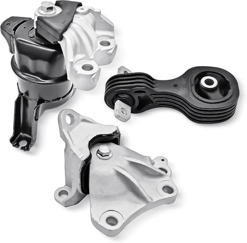 Engine Motor Mount & Trans Mount Compatible with 2012-2015 Honda Civic 1.8L Coupe/Sedan Engine Motor Mount Transmission Mount Set Replace A65021 A65048 A65087 50820TR0A81 50890TR0A81 50850TR6A81（3PCS）