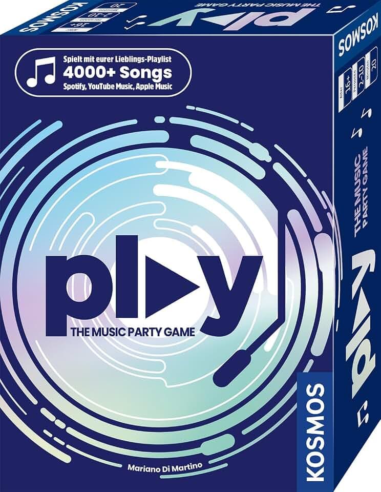 Kosmos Play - The Music Party Game, 4000+ Songs, Schätzen statt wissen
