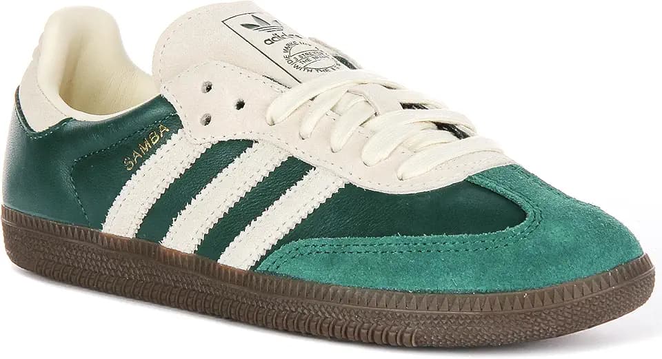 adidas Originals Samba OG, Green Sneakers
