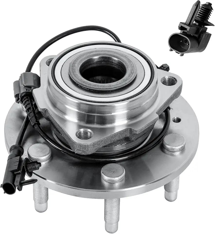 515096 4WD Front Wheel Hub Bearing Compatible with 2007-2013 Silverado