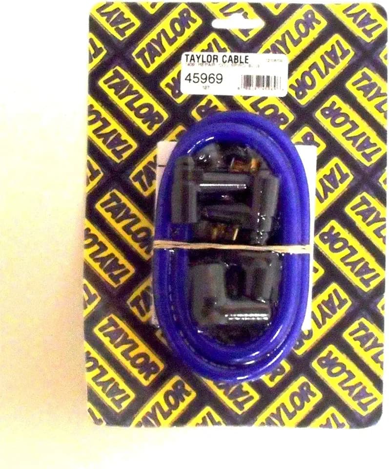 Taylor Cable - 45969 TAYLOR CABLE 409 Spiro-Wound Core Coil Wire Repair Kit Blue 10.4mm